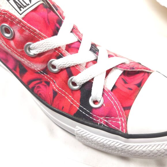 Converse All Star Athletic Sneaker Shoe Womens Size 6 Mens Size 4 146436C Red - Picture 8 of 9